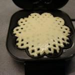 Våffelsmet i järnet