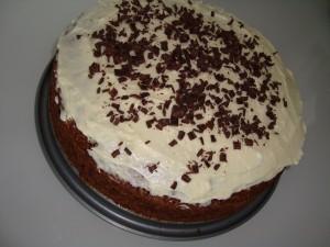 Banankaka med frosting bild 4