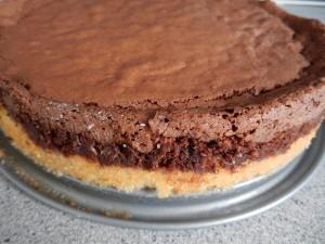 kladdkaka med kokosbotten bild 4
