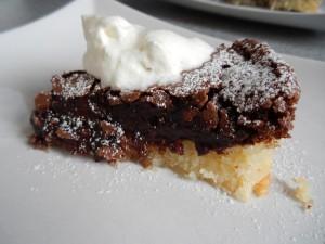 kladdkaka med kokosbotten bild 5