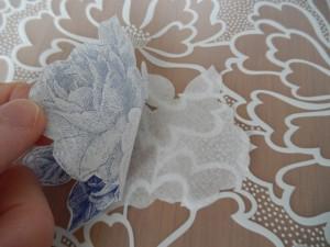 Decoupage bricka och krukor bild 3