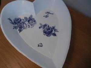 Decoupage bricka och krukor bild 5