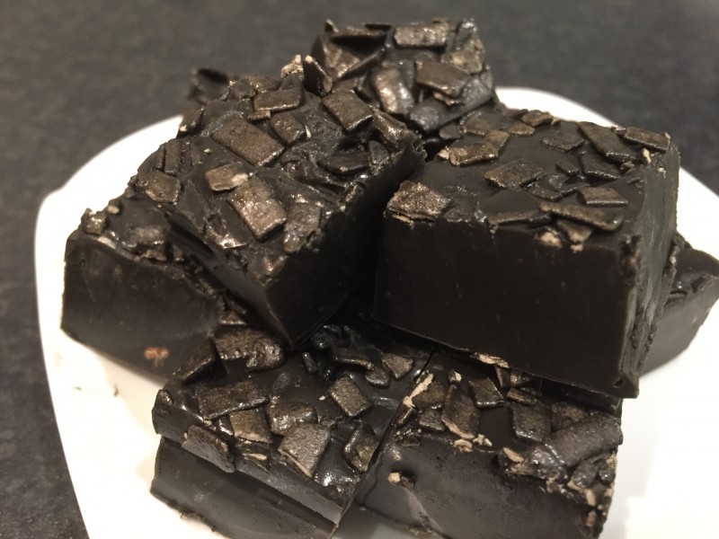 Saltlakritsfudge 2